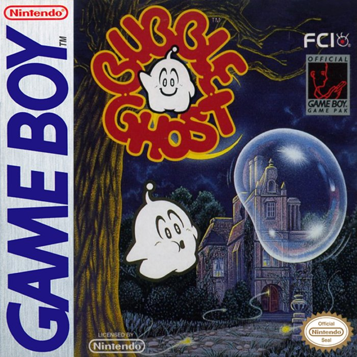 Системный призрак 4 аудиокнига. Game boy 1990. Bubble Ghost. Ghost game. Шубл бубл призрак.